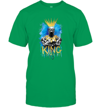 Load image into Gallery viewer, Marvel Black Panther King T�Challa Blue and Gold Men's T-Shirt
