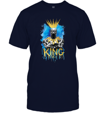 Load image into Gallery viewer, Marvel Black Panther King T�Challa Blue and Gold Men's T-Shirt
