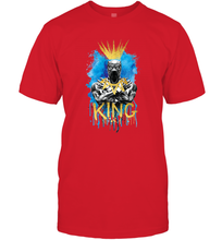 Load image into Gallery viewer, Marvel Black Panther King T�Challa Blue and Gold Men's T-Shirt
