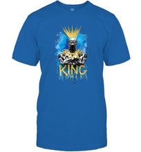 Load image into Gallery viewer, Marvel Black Panther King T�Challa Blue and Gold Men's T-Shirt
