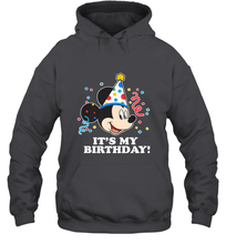 Load image into Gallery viewer, Disney Mickey Mouse It�s My Birthday Hooded Sweatshirt
