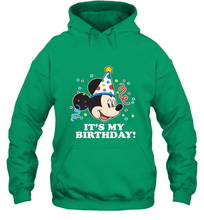 Load image into Gallery viewer, Disney Mickey Mouse It�s My Birthday Hooded Sweatshirt
