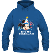 Load image into Gallery viewer, Disney Mickey Mouse It�s My Birthday Hooded Sweatshirt
