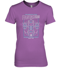 Load image into Gallery viewer, Marvel Fantastic Four Fantasticar Neon Lights Women's Premium T-Shirt
