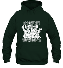 Load image into Gallery viewer, Disney Snow White Grumpy Cause You're Dopey Hooded Sweatshirt
