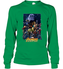 Load image into Gallery viewer, Marvel Avengers Infinity War Neon Team 2 Long Sleeve T-Shirt
