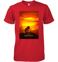 Load image into Gallery viewer, Disney The Lion King Live Action Movie Poster Men's Premium T-Shirt
