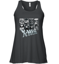 Load image into Gallery viewer, Marvel X Men Animated Series Halftone Retro 90s Women's Racerback Tank
