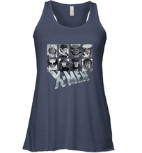 Load image into Gallery viewer, Marvel X Men Animated Series Halftone Retro 90s Women's Racerback Tank
