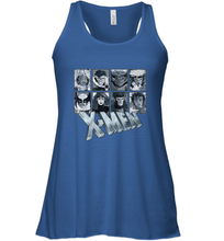Load image into Gallery viewer, Marvel X Men Animated Series Halftone Retro 90s Women's Racerback Tank
