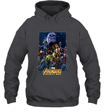 Load image into Gallery viewer, Marvel Avengers Infinity War Neon Team 2 Hooded Sweatshirt
