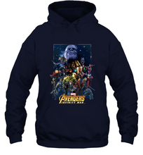 Load image into Gallery viewer, Marvel Avengers Infinity War Neon Team 2 Hooded Sweatshirt
