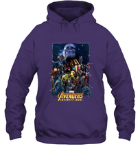 Load image into Gallery viewer, Marvel Avengers Infinity War Neon Team 2 Hooded Sweatshirt
