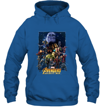 Load image into Gallery viewer, Marvel Avengers Infinity War Neon Team 2 Hooded Sweatshirt
