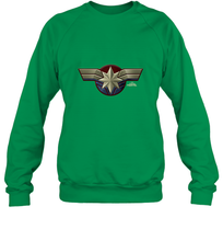 Load image into Gallery viewer, Marvel Captain Marvel Movie Chest Symbol Crewneck Sweatshirt
