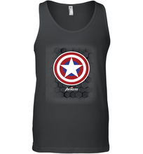 Load image into Gallery viewer, Marvel Gamerverse Captain America Symbol Hexagon Background Men's Tank Top
