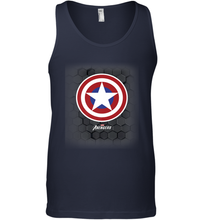 Load image into Gallery viewer, Marvel Gamerverse Captain America Symbol Hexagon Background Men's Tank Top
