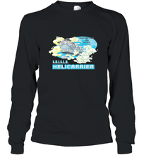 Load image into Gallery viewer, Marvel S.H.I.E.L.D. Helicarrier Protecting The Skies Long Sleeve T-Shirt
