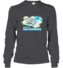 Load image into Gallery viewer, Marvel S.H.I.E.L.D. Helicarrier Protecting The Skies Long Sleeve T-Shirt
