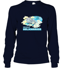 Load image into Gallery viewer, Marvel S.H.I.E.L.D. Helicarrier Protecting The Skies Long Sleeve T-Shirt
