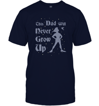 Load image into Gallery viewer, Disney Peter Pan This Dad Will Never Grow Up Men's T-Shirt
