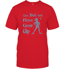 Load image into Gallery viewer, Disney Peter Pan This Dad Will Never Grow Up Men's T-Shirt
