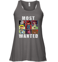 Load image into Gallery viewer, Marvel X Men Most Wanted Villains Retro Women's Racerback Tank
