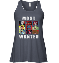 Load image into Gallery viewer, Marvel X Men Most Wanted Villains Retro Women's Racerback Tank
