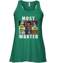Load image into Gallery viewer, Marvel X Men Most Wanted Villains Retro Women's Racerback Tank
