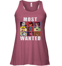 Load image into Gallery viewer, Marvel X Men Most Wanted Villains Retro Women's Racerback Tank
