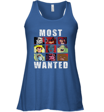 Load image into Gallery viewer, Marvel X Men Most Wanted Villains Retro Women's Racerback Tank
