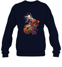 Load image into Gallery viewer, Marvel Rising Secret Warriors Group Shot Action Pose Crewneck Sweatshirt
