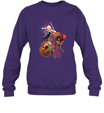 Load image into Gallery viewer, Marvel Rising Secret Warriors Group Shot Action Pose Crewneck Sweatshirt
