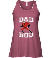 Load image into Gallery viewer, Disney Pixar Incredibles Mr. Incredible Dad Bod Portrait Women's Racerback Tank
