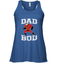 Load image into Gallery viewer, Disney Pixar Incredibles Mr. Incredible Dad Bod Portrait Women's Racerback Tank
