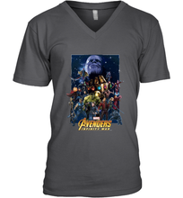 Load image into Gallery viewer, Marvel Avengers Infinity War Neon Team 2 Men's V-Neck

