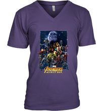 Load image into Gallery viewer, Marvel Avengers Infinity War Neon Team 2 Men's V-Neck
