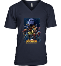 Load image into Gallery viewer, Marvel Avengers Infinity War Neon Team 2 Men's V-Neck
