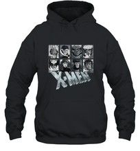 Load image into Gallery viewer, Marvel X Men Animated Series Halftone Retro 90s Hooded Sweatshirt
