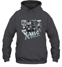 Load image into Gallery viewer, Marvel X Men Animated Series Halftone Retro 90s Hooded Sweatshirt
