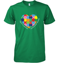 Load image into Gallery viewer, April is autism awareness month T shirt Men's Premium T-Shirt

