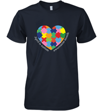 Load image into Gallery viewer, April is autism awareness month T shirt Men's Premium T-Shirt
