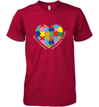 Load image into Gallery viewer, April is autism awareness month T shirt Men's Premium T-Shirt

