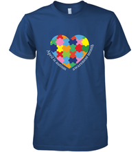Load image into Gallery viewer, April is autism awareness month T shirt Men's Premium T-Shirt
