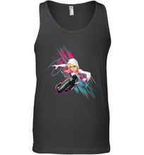 Load image into Gallery viewer, Marvel Rising Secret Warriors Ghost Spider Action Pose Men's Tank Top
