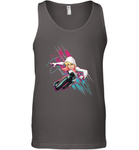 Load image into Gallery viewer, Marvel Rising Secret Warriors Ghost Spider Action Pose Men's Tank Top
