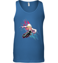Load image into Gallery viewer, Marvel Rising Secret Warriors Ghost Spider Action Pose Men's Tank Top
