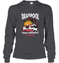 Load image into Gallery viewer, Marvel Deadpool Taco Tuesday Everyday Long Sleeve T-Shirt
