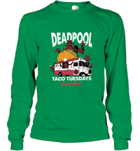 Load image into Gallery viewer, Marvel Deadpool Taco Tuesday Everyday Long Sleeve T-Shirt
