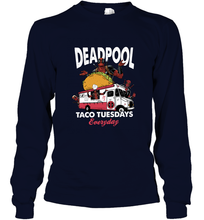 Load image into Gallery viewer, Marvel Deadpool Taco Tuesday Everyday Long Sleeve T-Shirt
